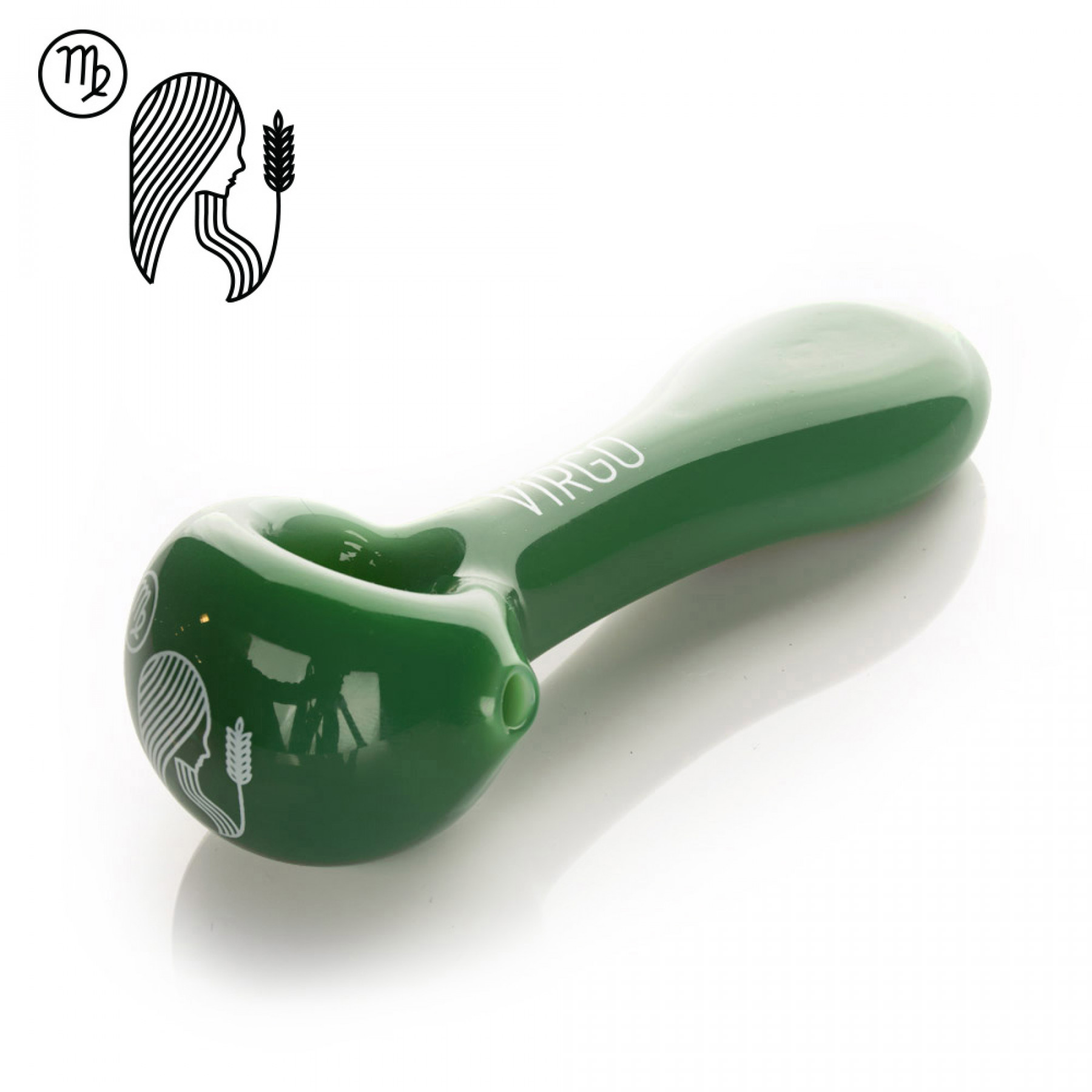 4.5" Zodiac Spoon Hand Pipe