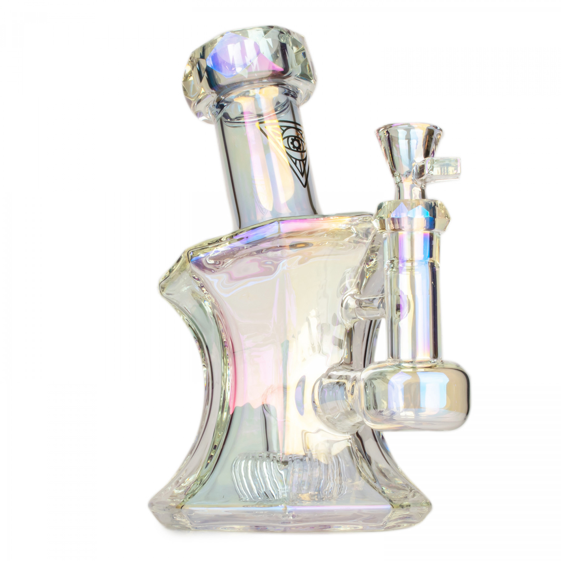 8" Metallic Terminator Finish Andromeda Bubbler