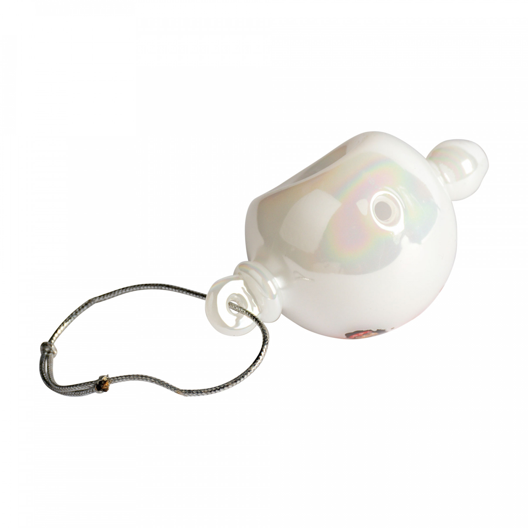 4" Holiday Bulb Ornament Hand Pipe