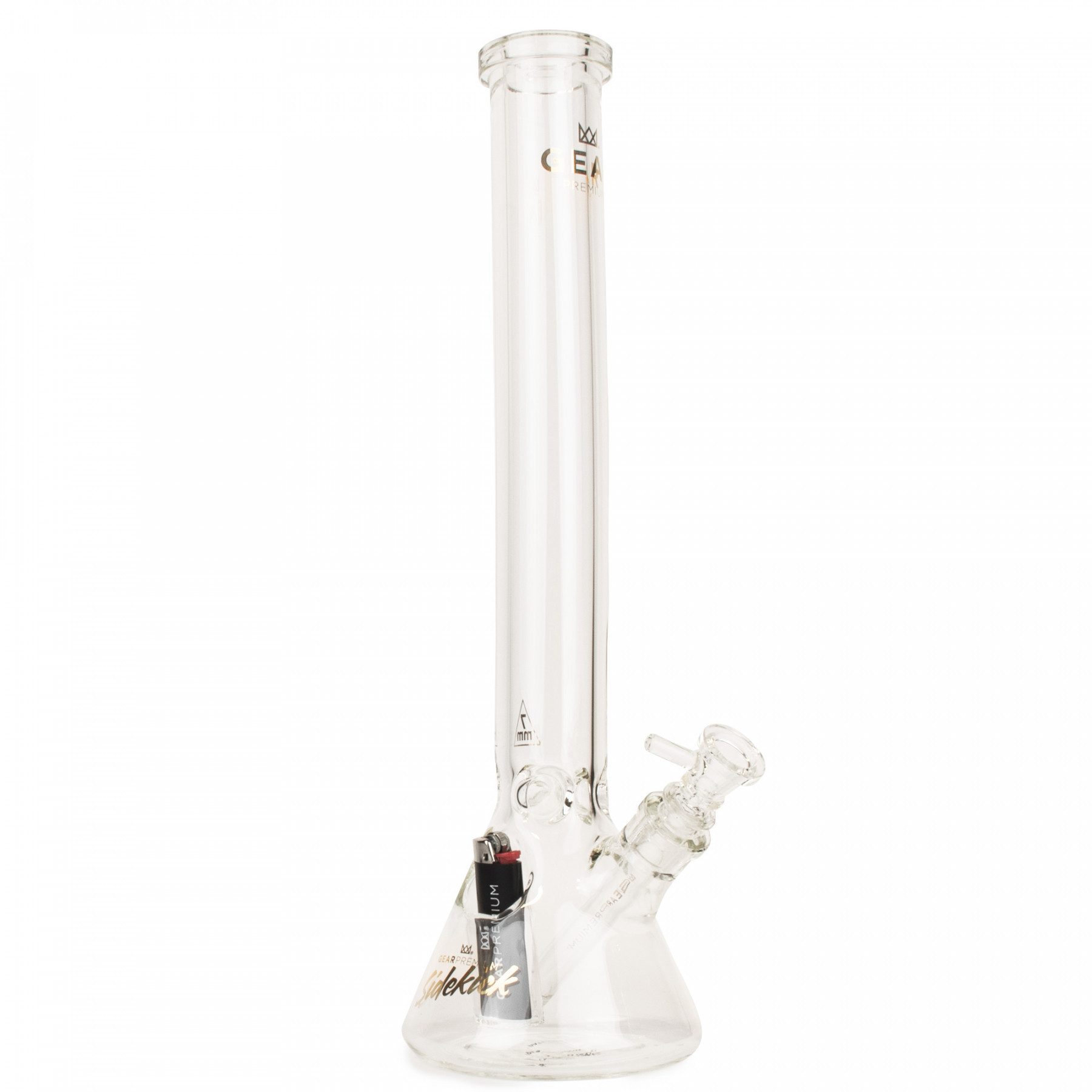 18" 7mm Thick Sidekick Beaker Tube