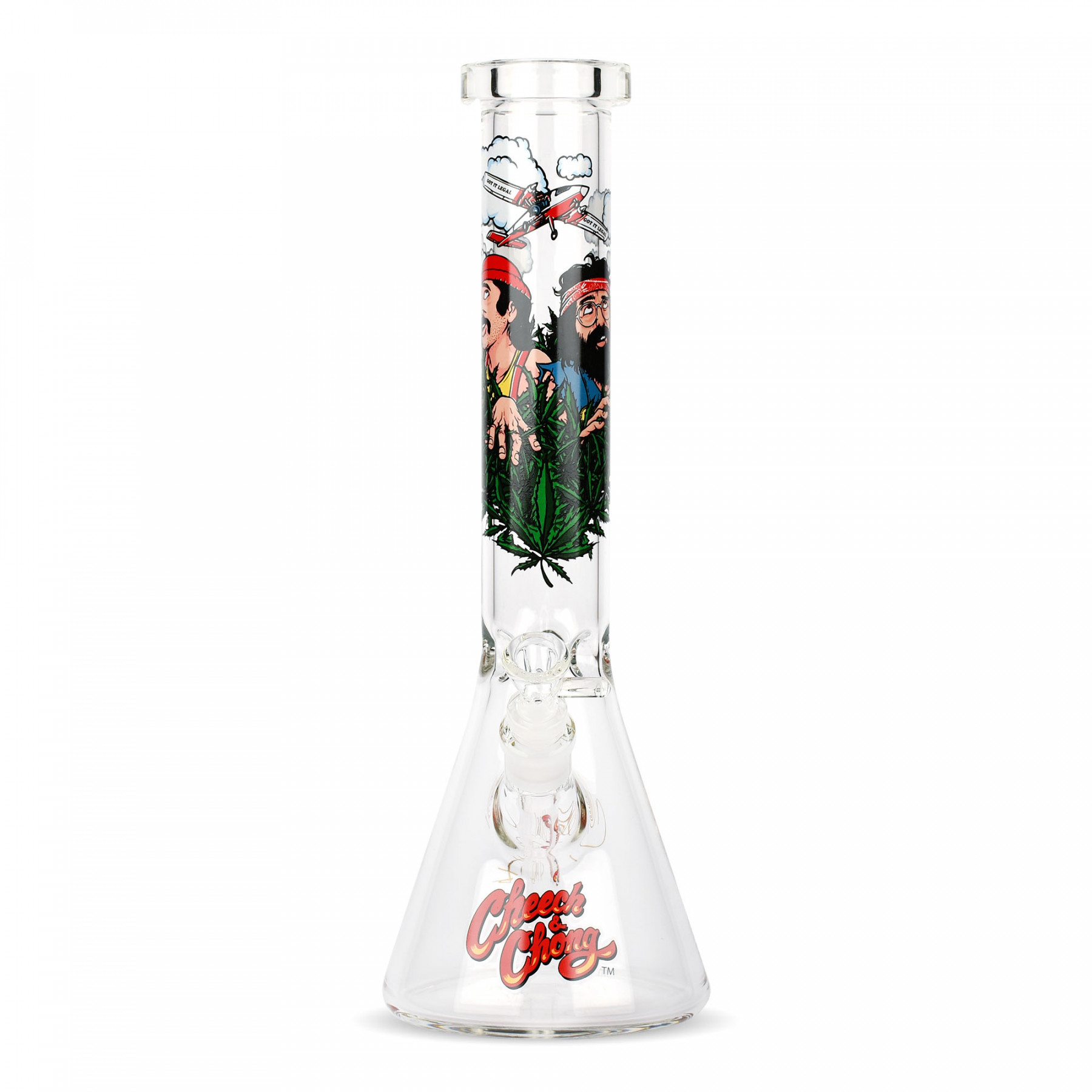15" Fields of Green Beaker Tube