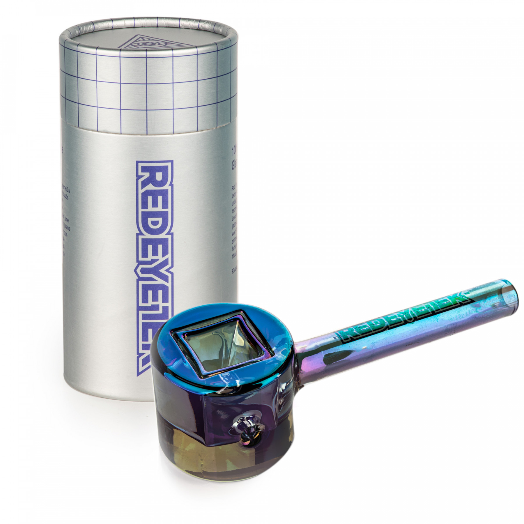 4.5" Metallic Terminator Finish Infinity Bowl Circle Hand Pipe
