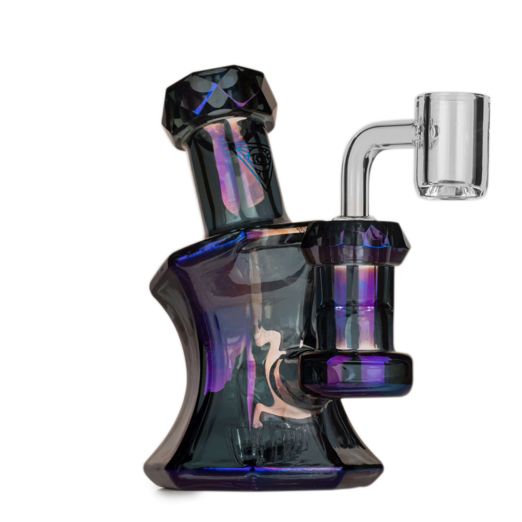 5" Metallic Terminator Finish Cassiopeia Concentrate Rig