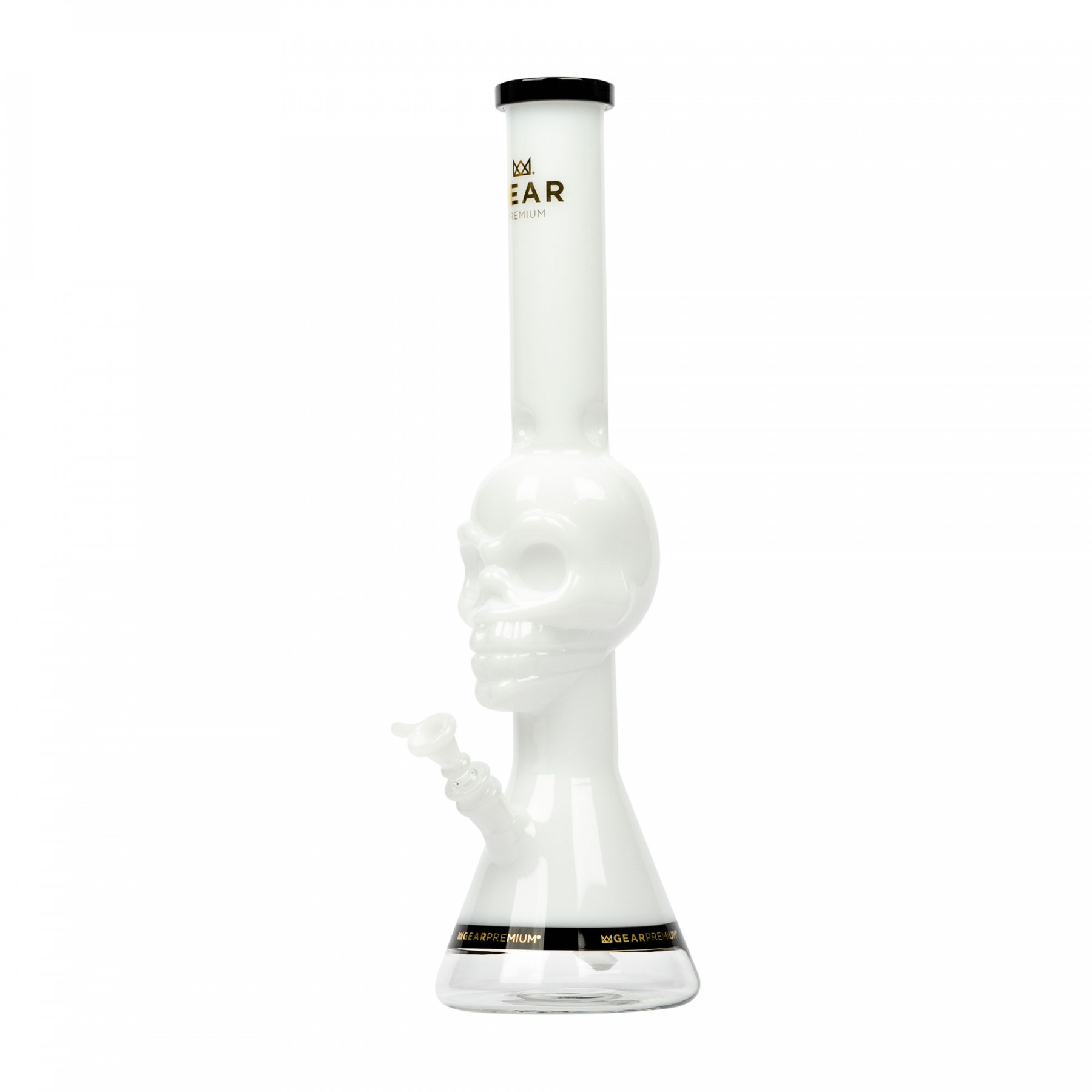 18" Tuxedo Skull Beaker Tube