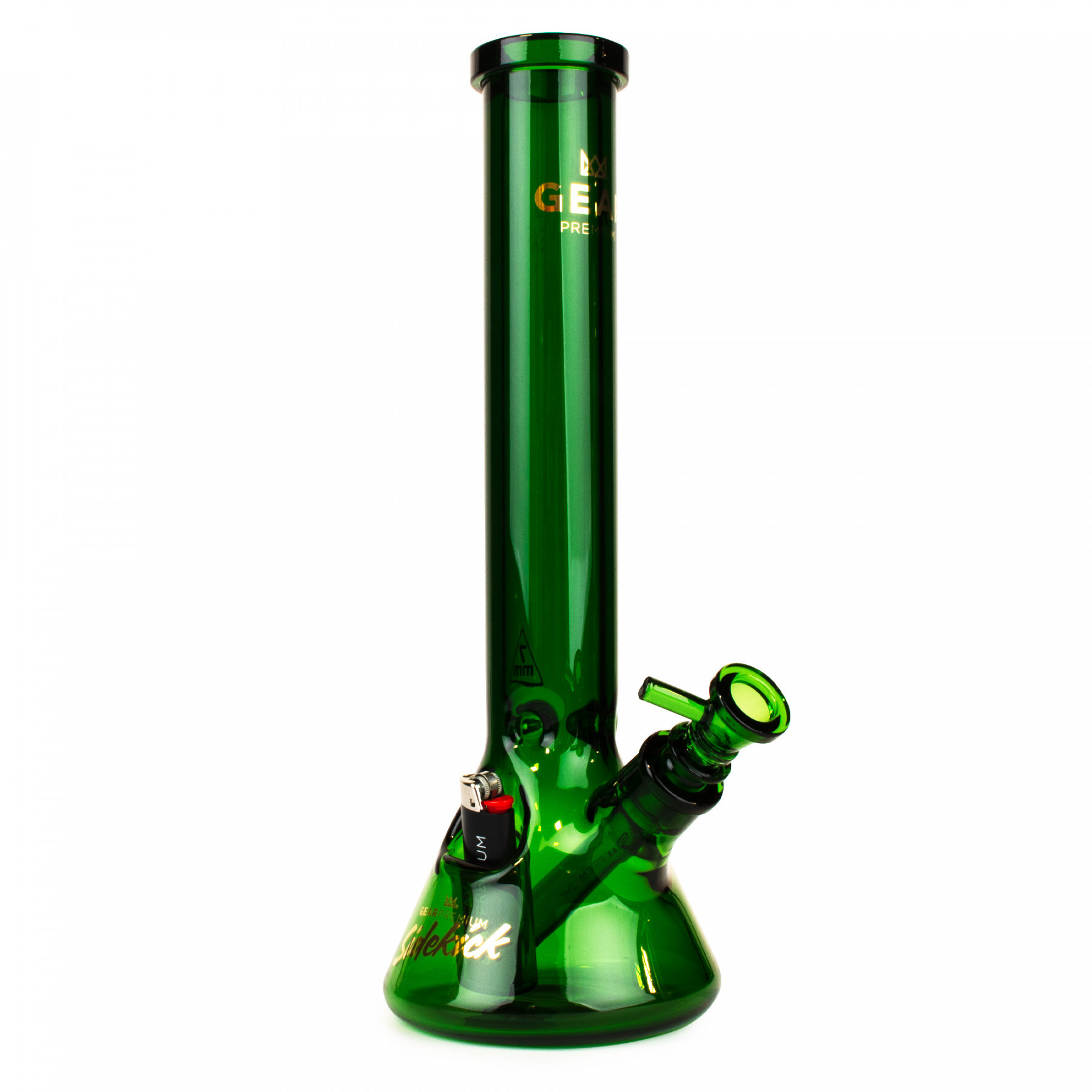15" 7mm Thick Sidekick Beaker Tube