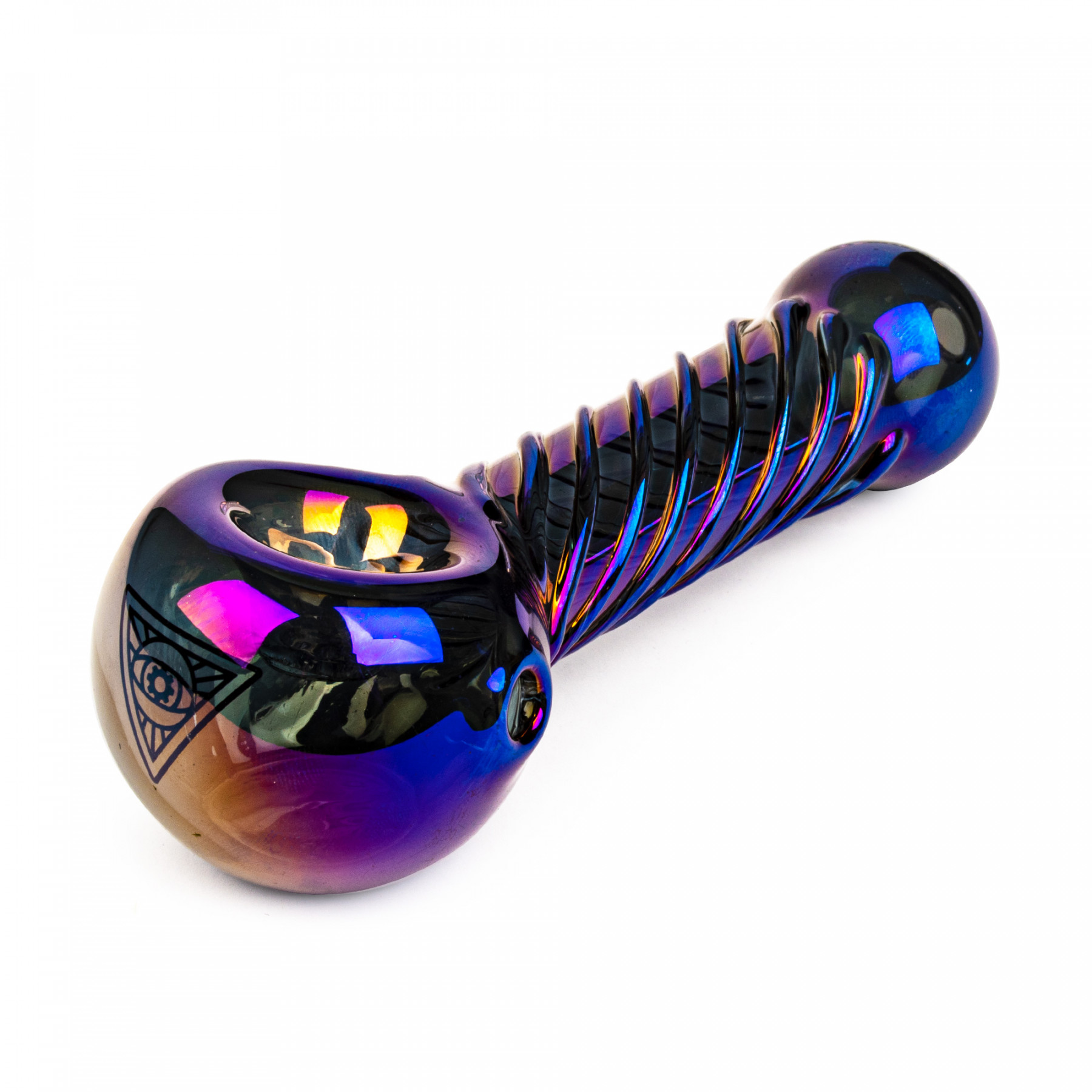 4" Metallic Terminator Finish Twister Hand Pipe