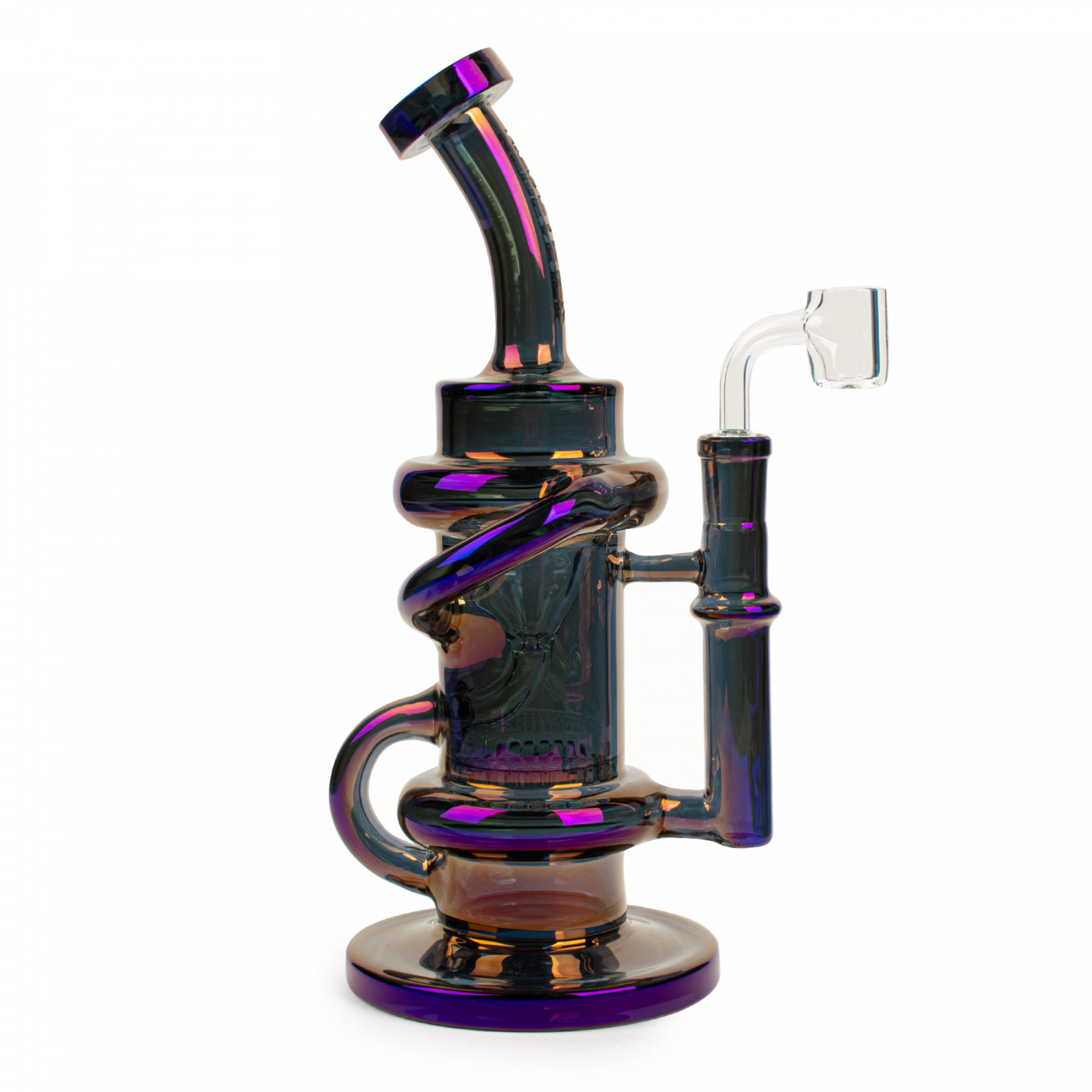 9.5" Metallic Terminator Finish Glitch Klein Recycler Rig