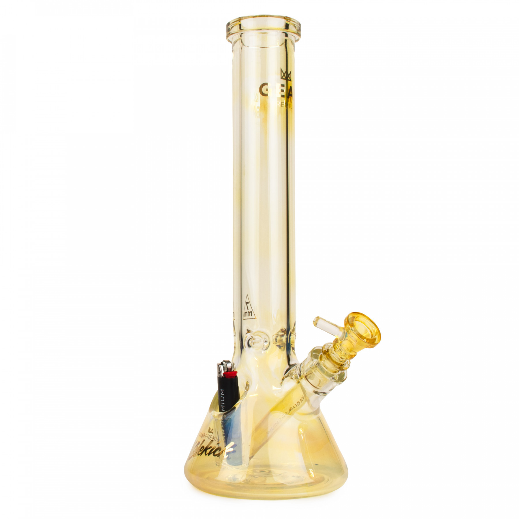 15" 7mm Thick Sidekick Beaker Tube