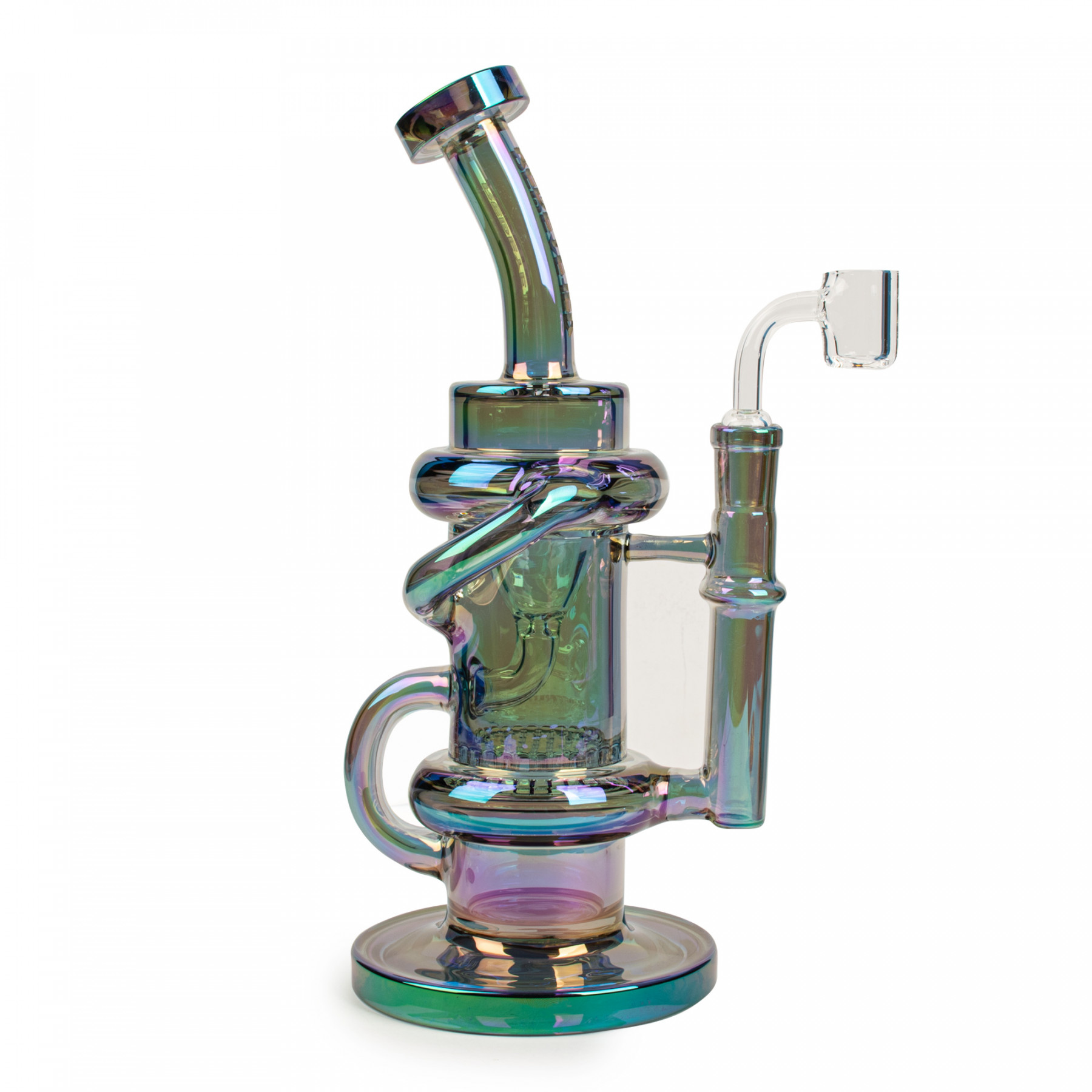 9.5" Metallic Terminator Finish Glitch Klein Recycler Rig