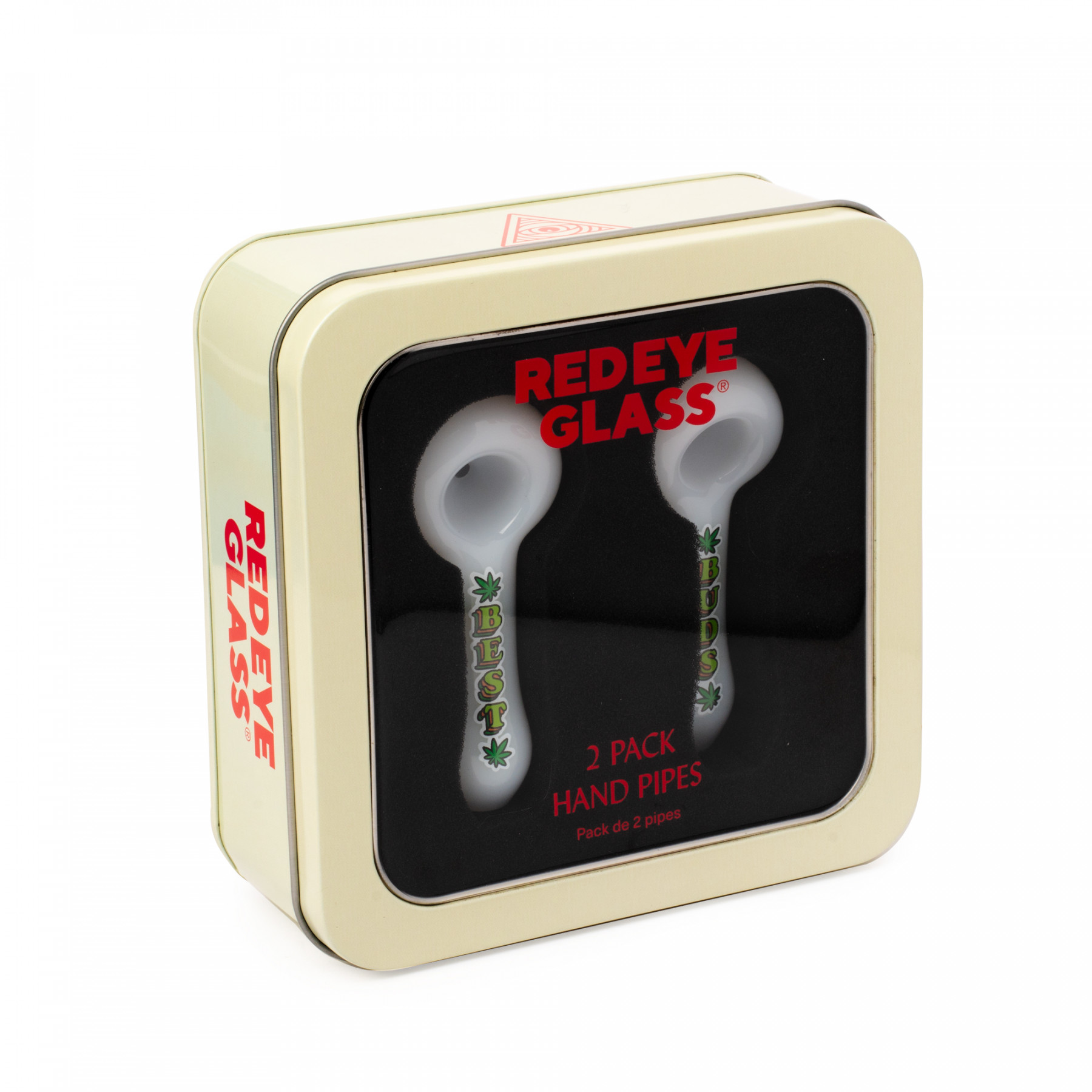 3.75" Best Buds Hand Pipe Set (Pack of 2)