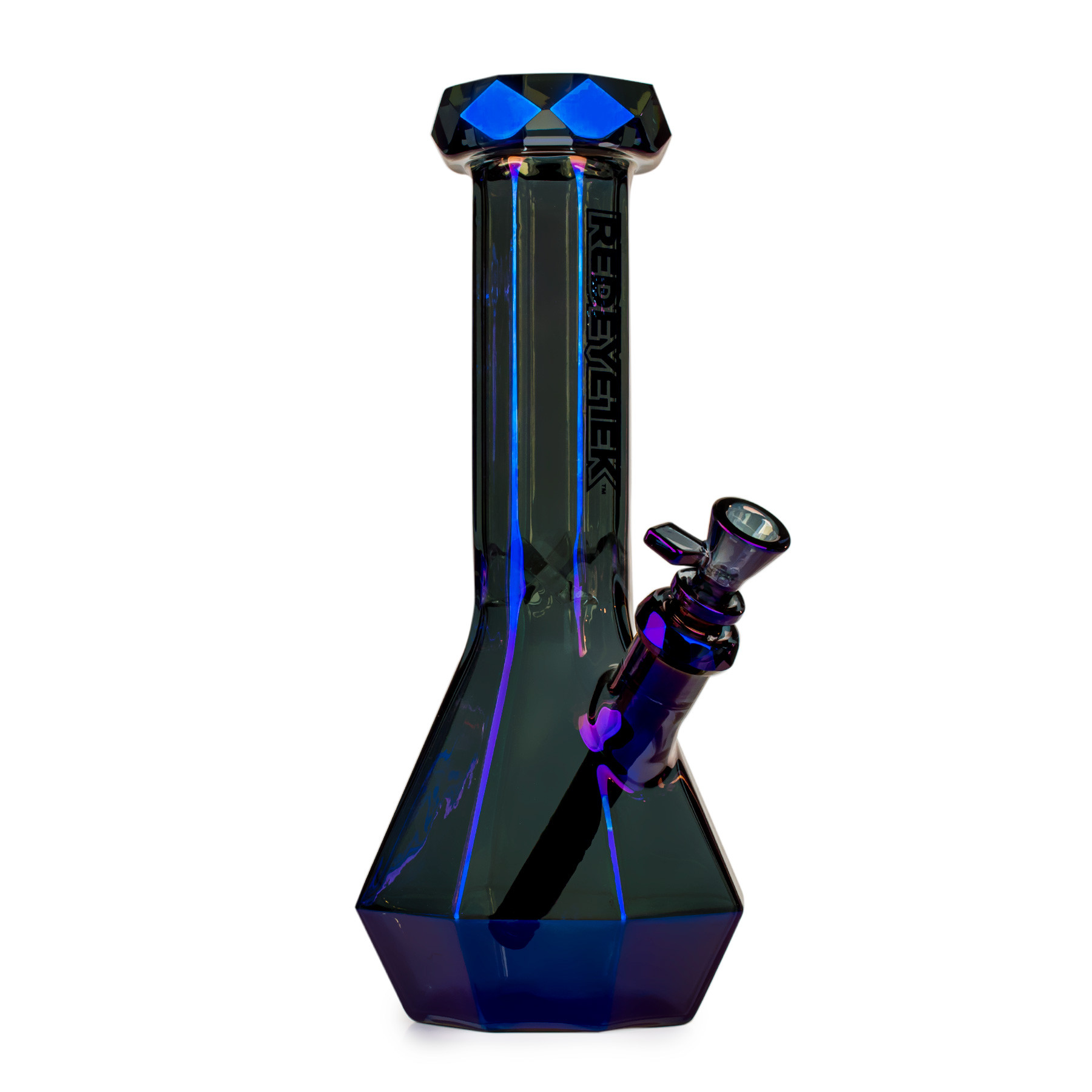 12" Metallic Terminator Finish Orion Beaker Base Water Pipe
