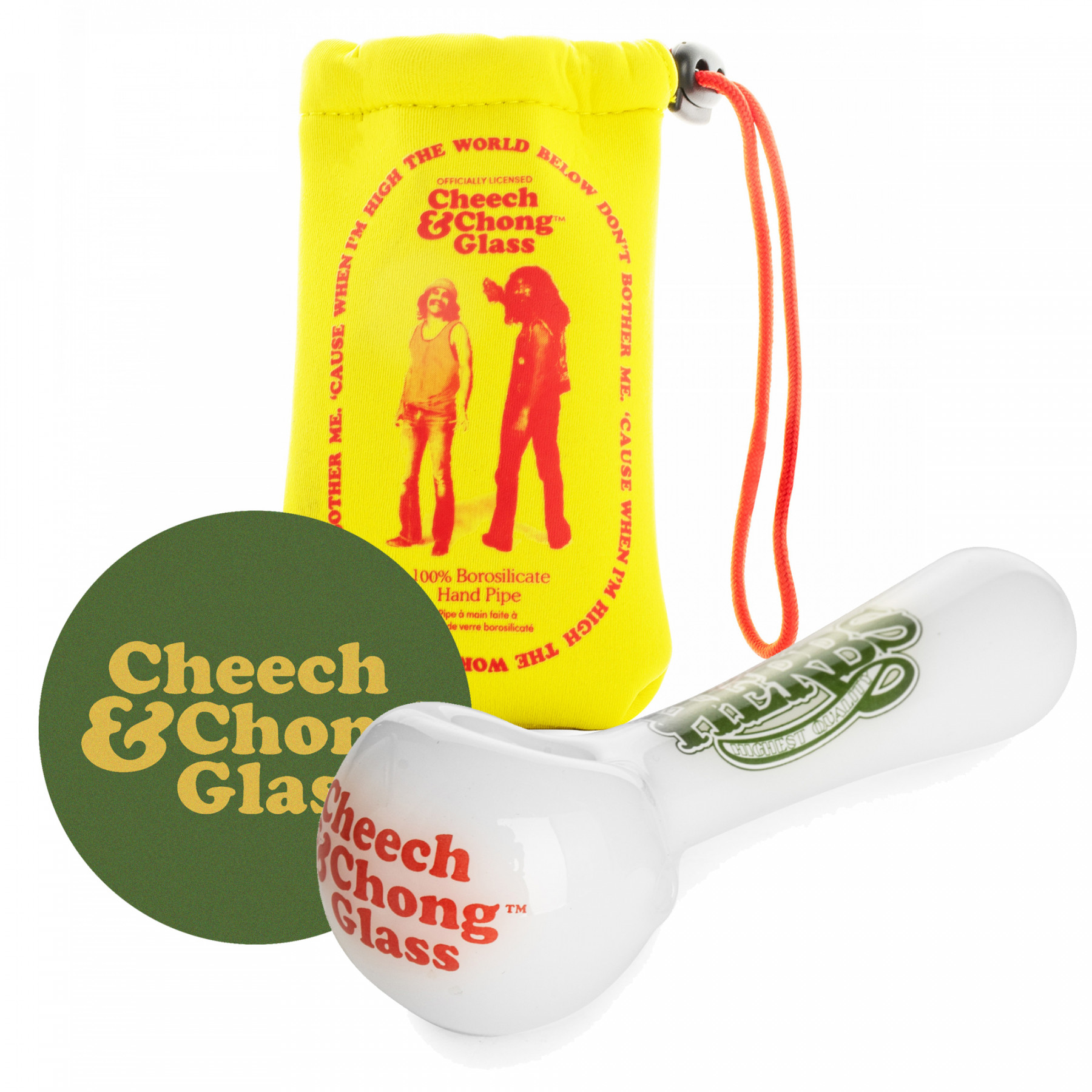 4.5" Happy Herbs Hand Pipe