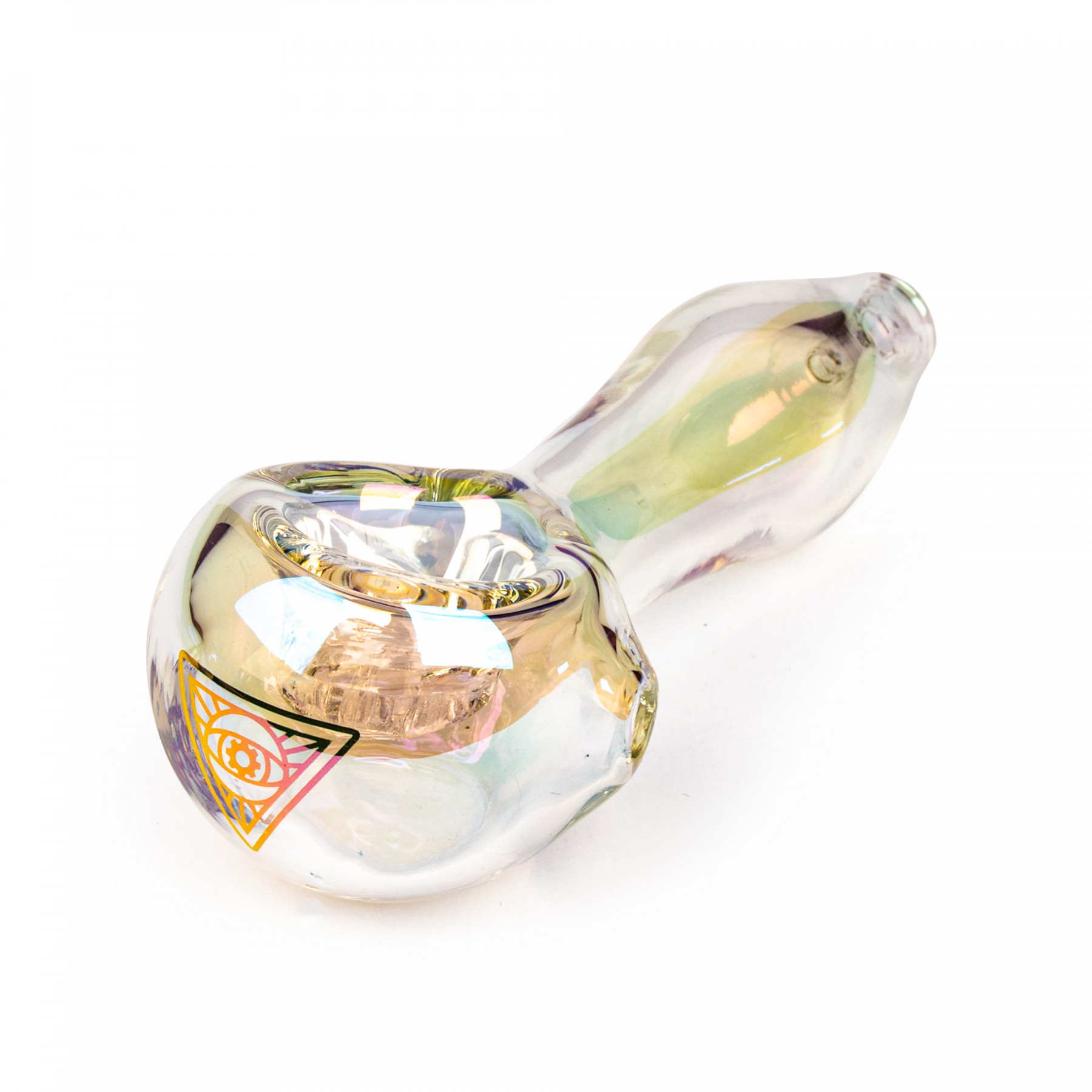 4" Metallic Terminator Finish Spoon Hand Pipe