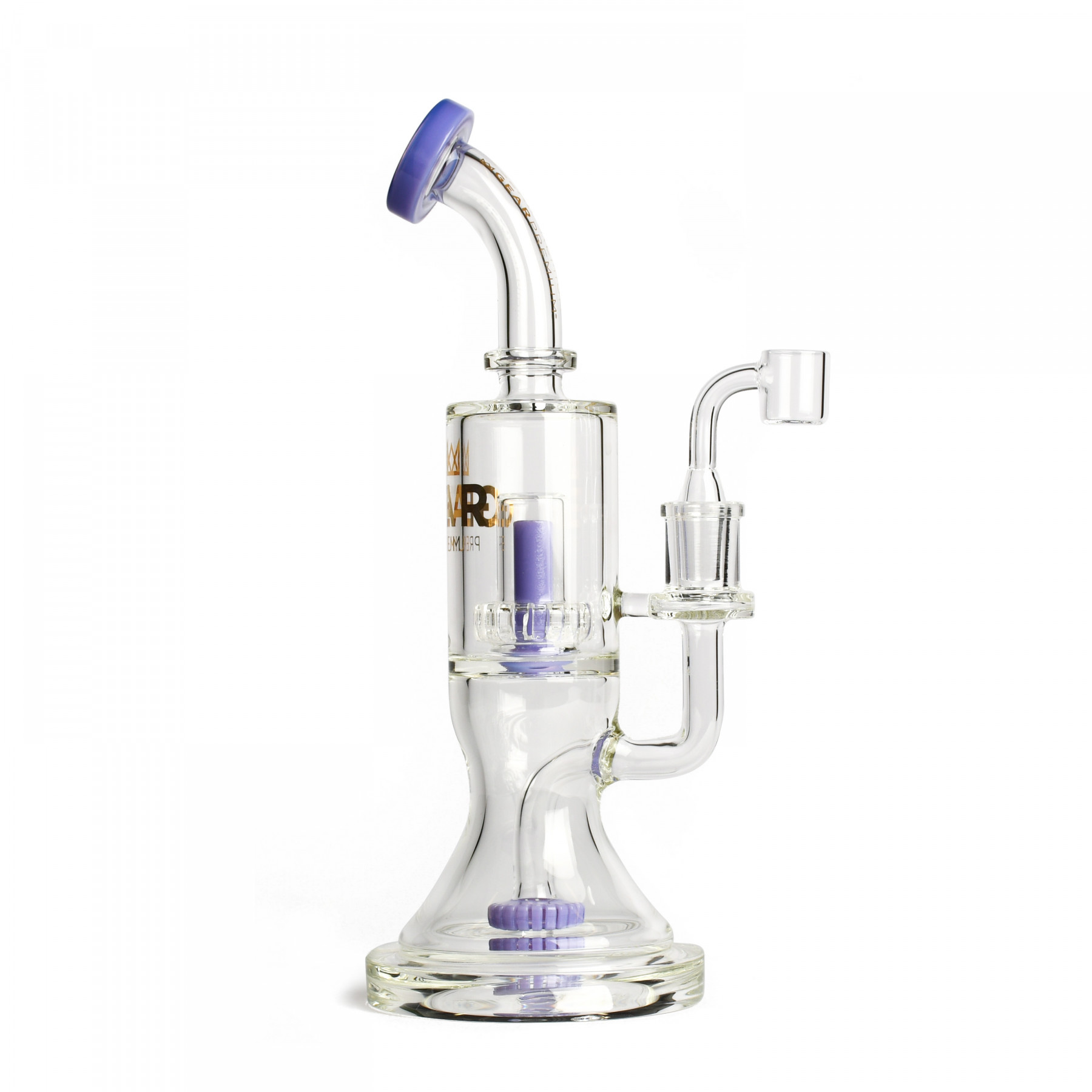 8" Ethereal Dual Chamber Concentrate Bubbler