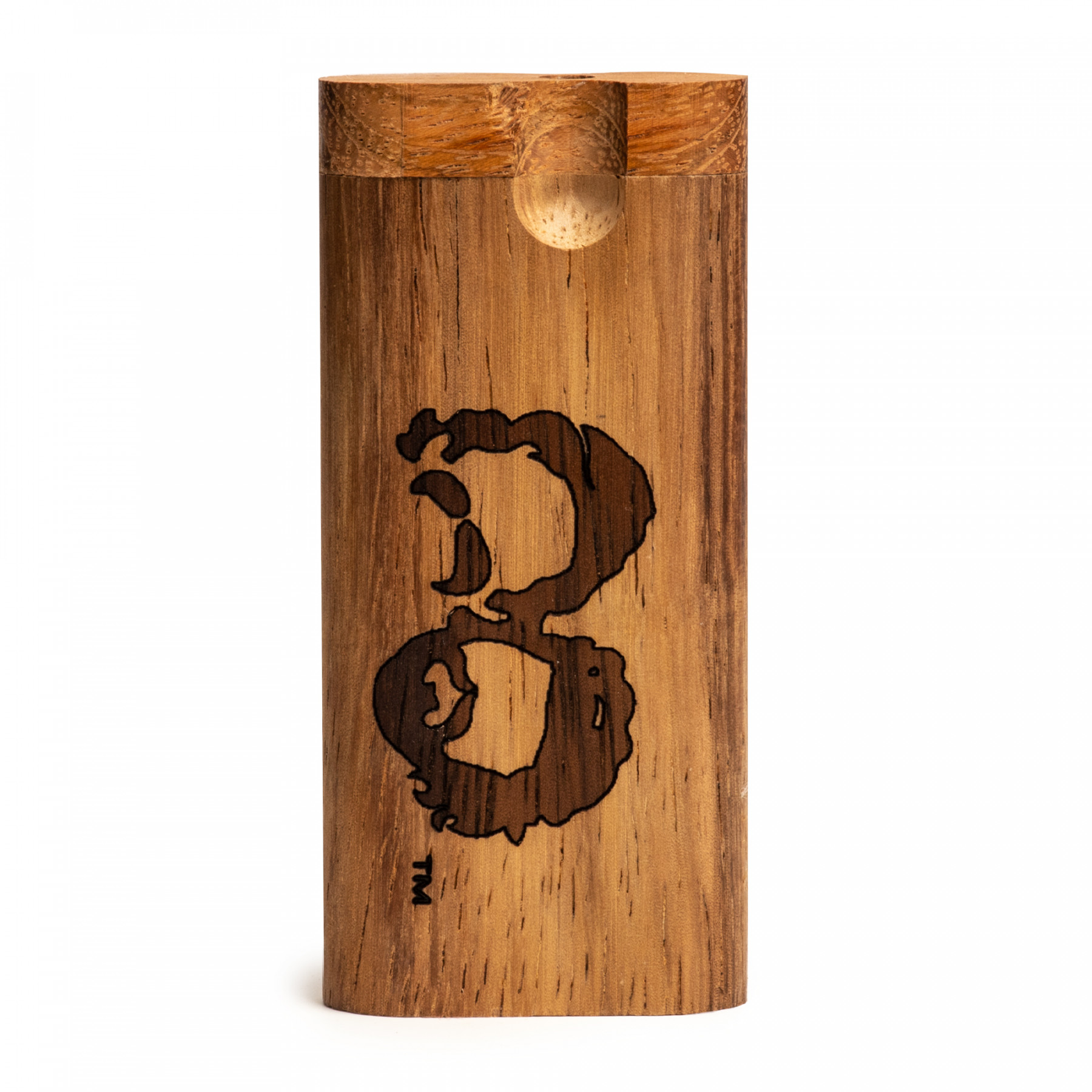 Cheech & Chong® Glass Regular Twist Dugout (Assorted Wood Grains)