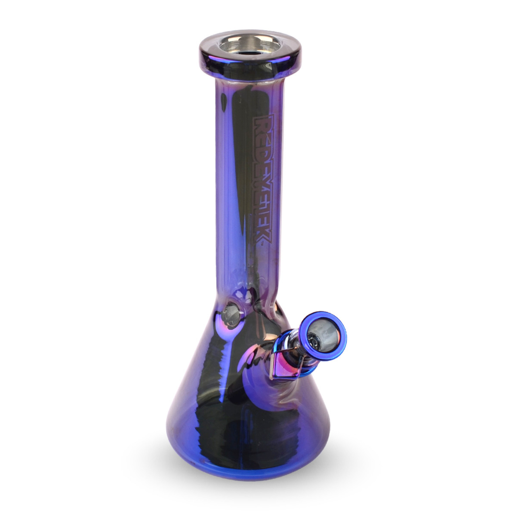 12" Metallic Terminator Finish Hex Top Beaker