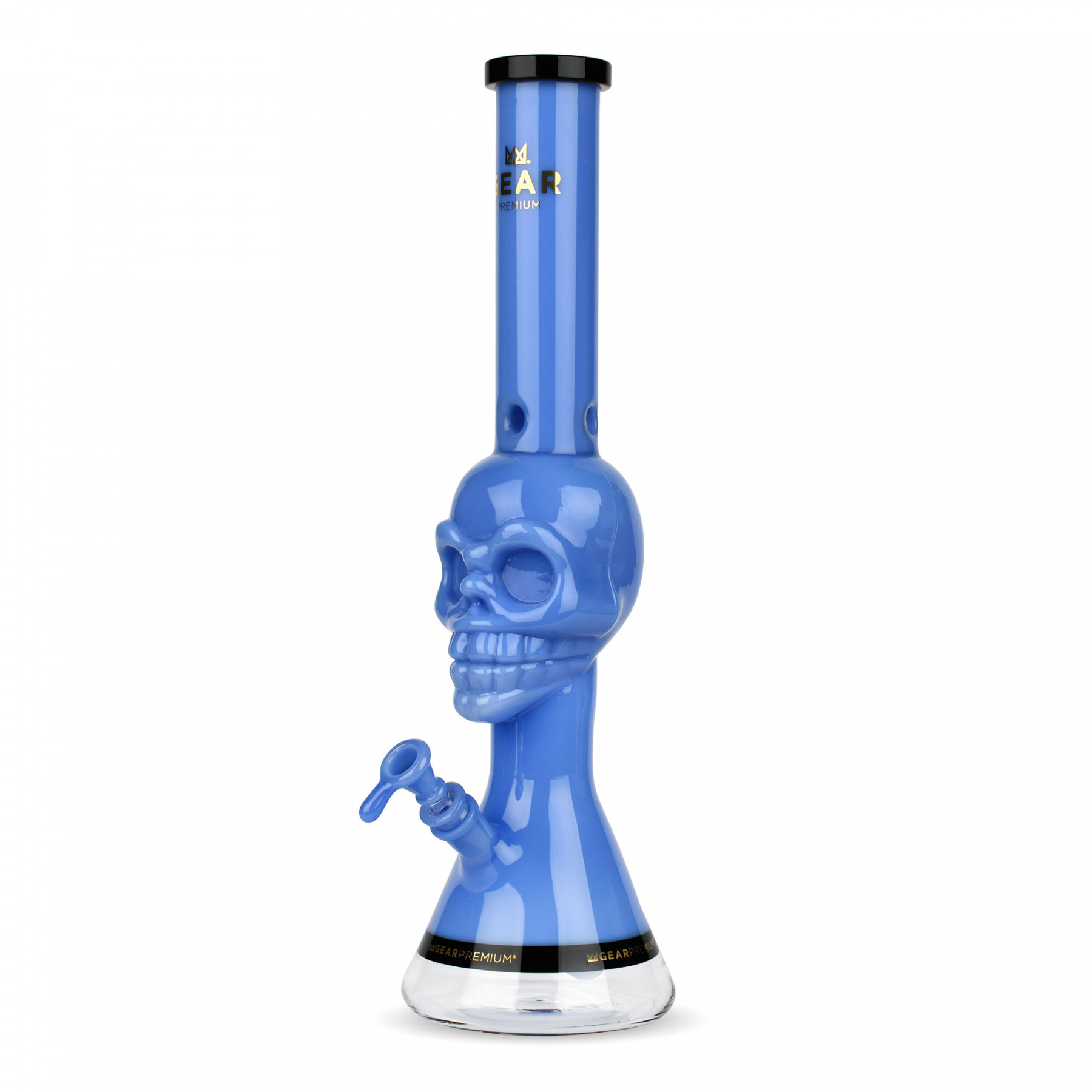 18" Tuxedo Skull Beaker Tube