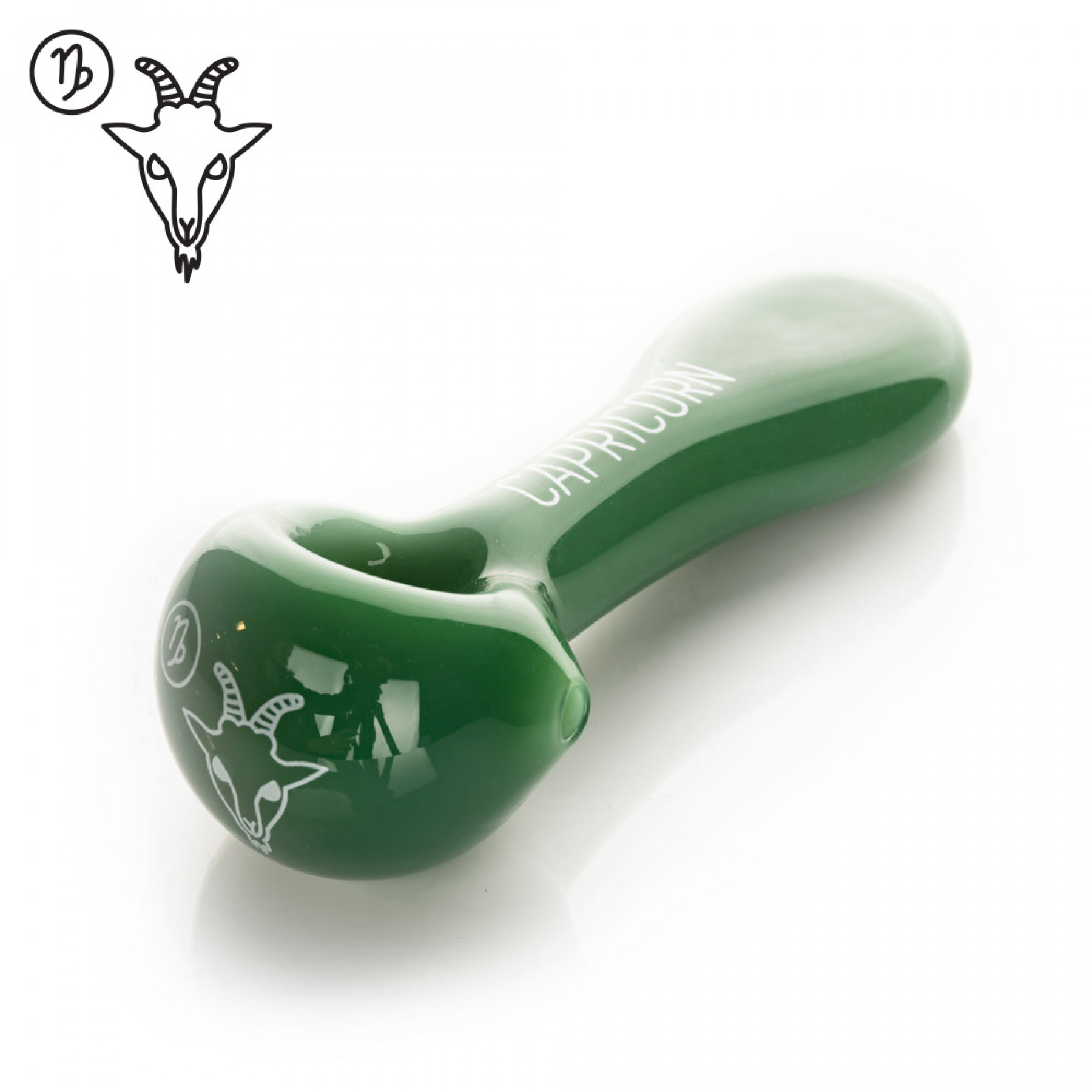 4.5" Zodiac Spoon Hand Pipe