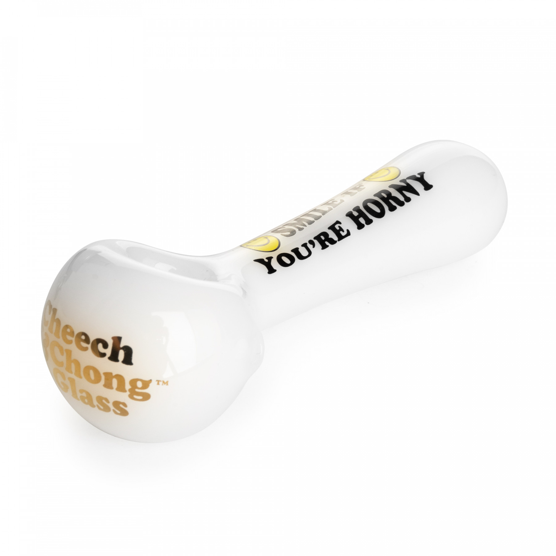 4.5" Smile If You're Horny Hand Pipe