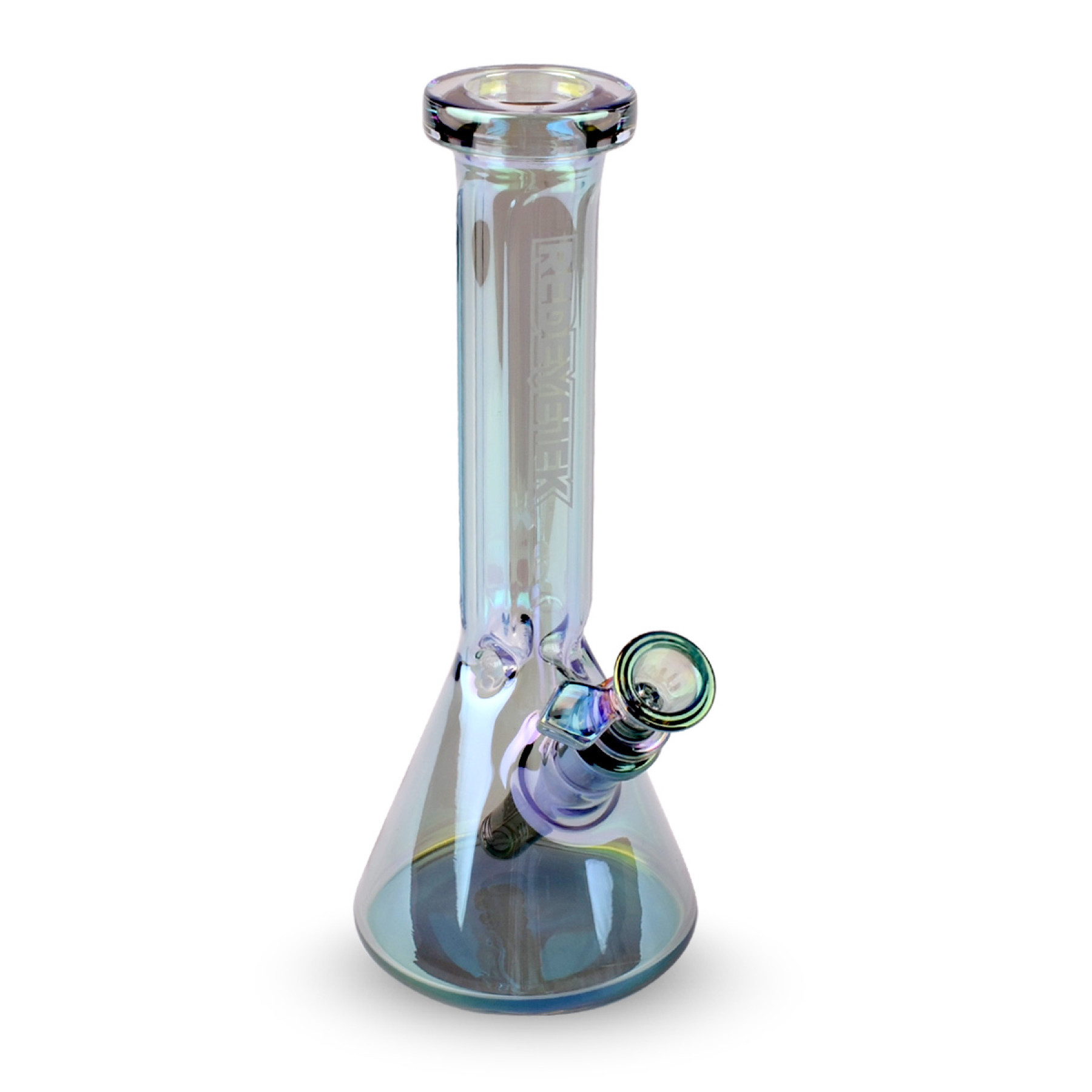 12" Metallic Terminator Finish Hex Top Beaker