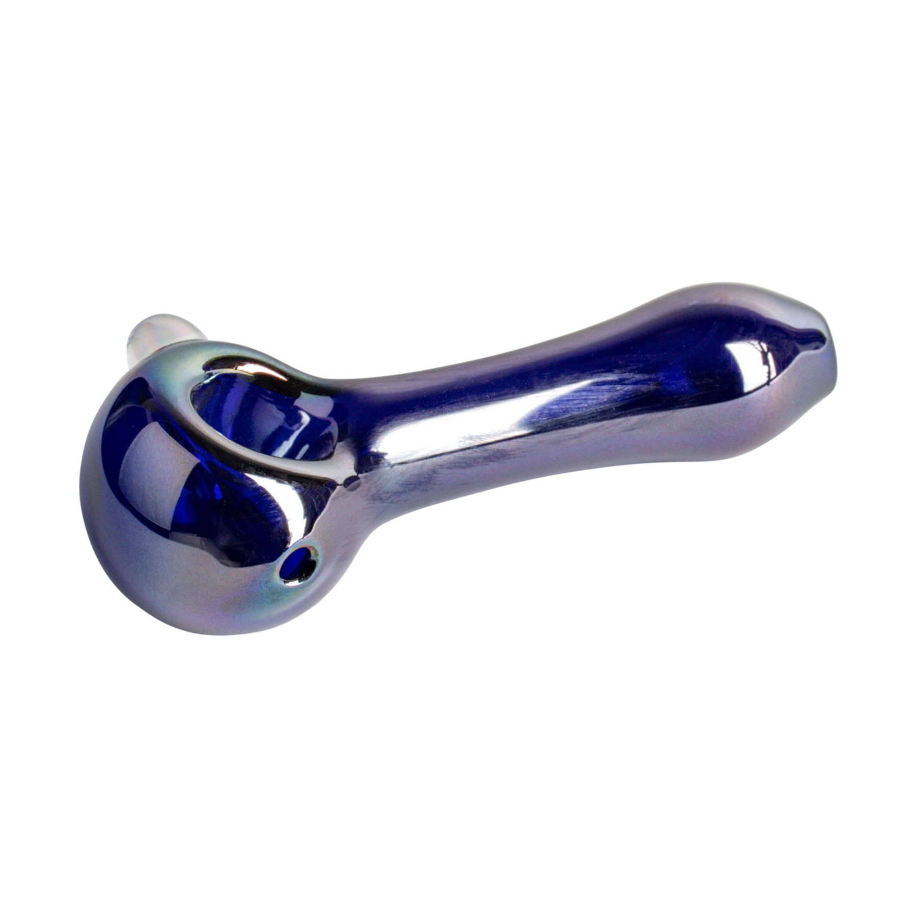4" Iridescent Large Spoon Hand Pipe