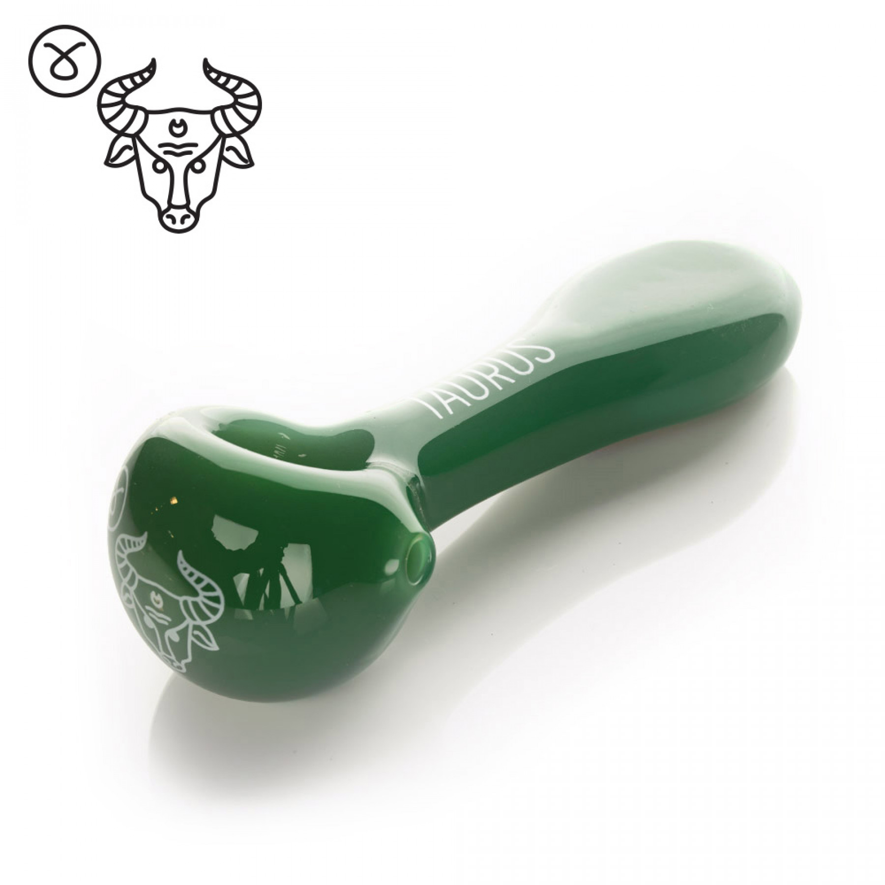 4.5" Zodiac Spoon Hand Pipe