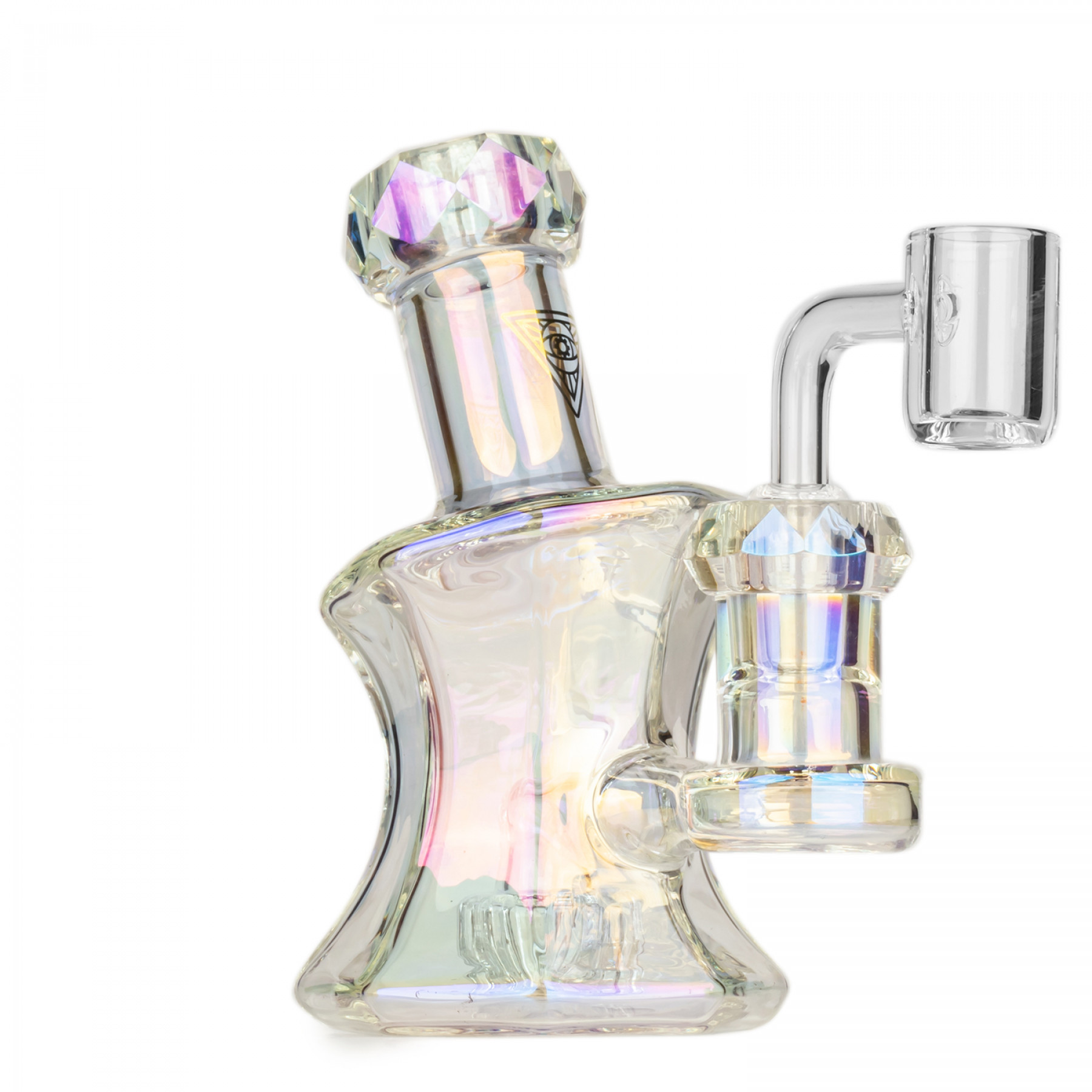 5" Metallic Terminator Finish Cassiopeia Concentrate Rig