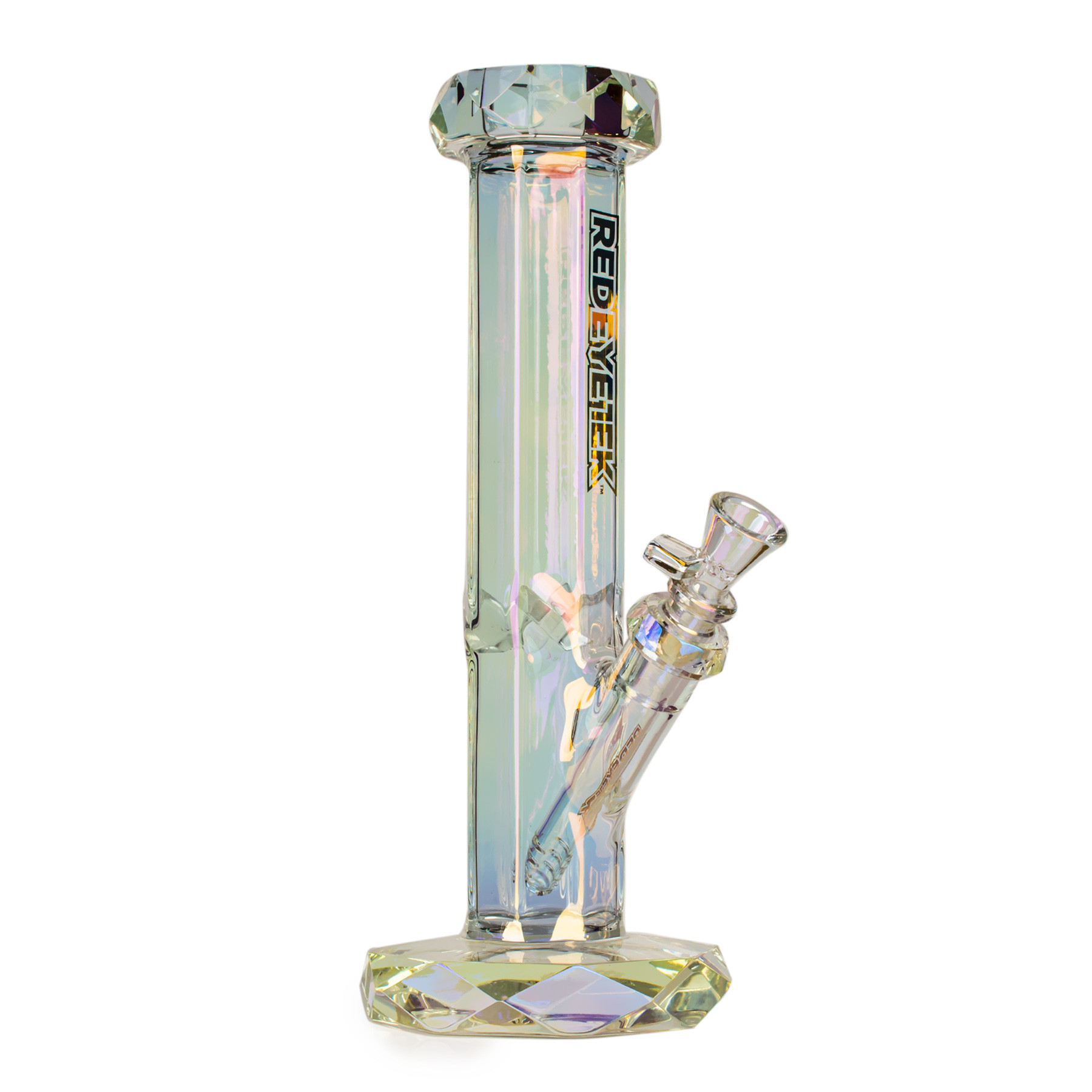 12" Metallic Terminator Finish Draco Straight Base Water Pipe