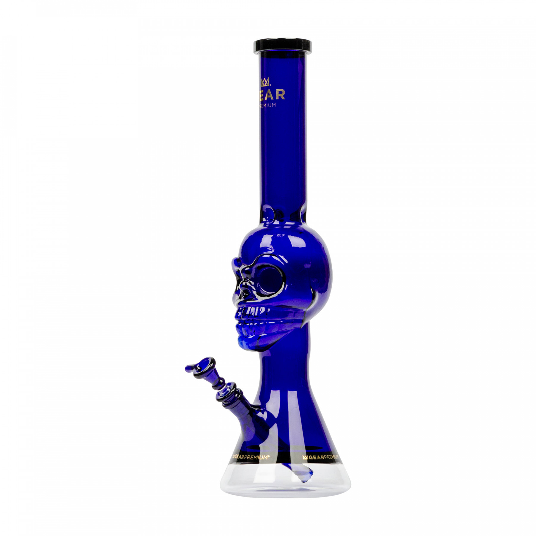 18" Tuxedo Skull Beaker Tube