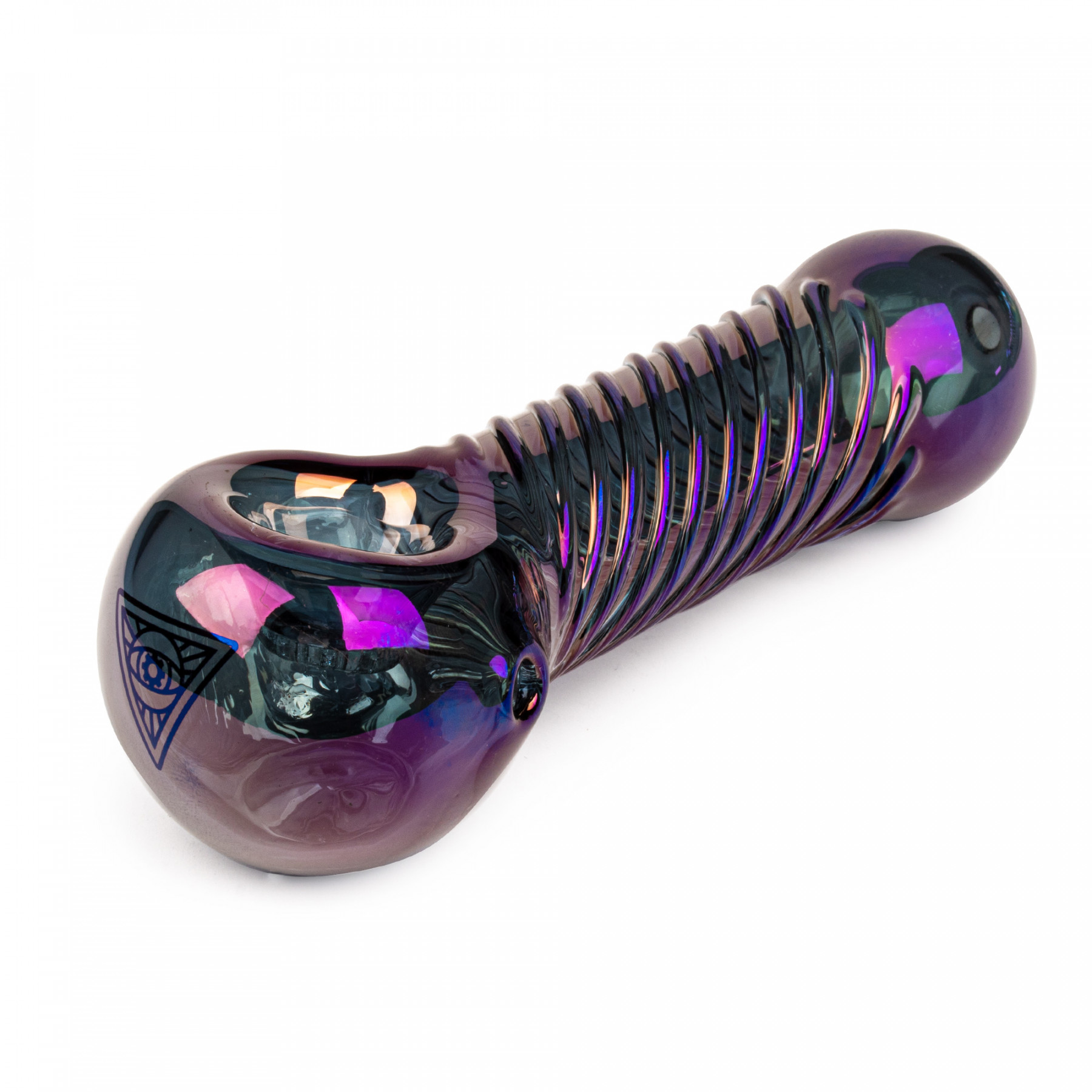 4.5" Metallic Terminator Finish Big Twister Hand Pipe