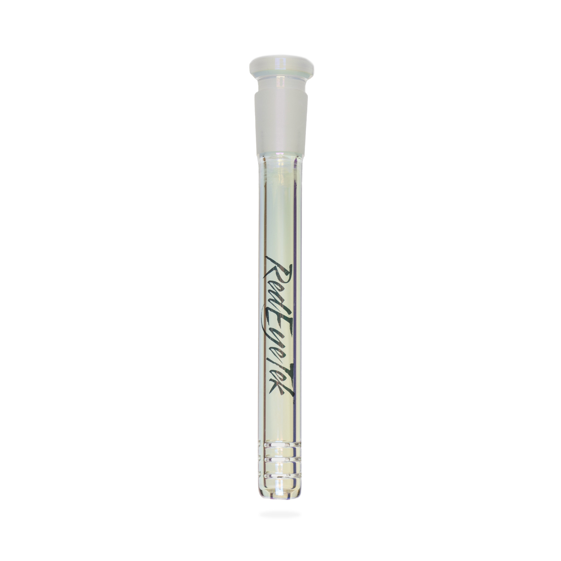 19" 7mm Thick Metallic Terminator Finish Revolution Dual Chamber Bell Base Water Pipe