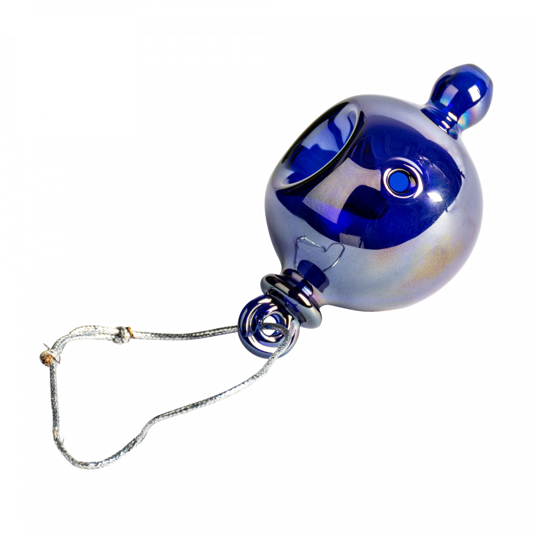 4" Holiday Bulb Ornament Hand Pipe