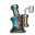 5" Metallic Terminator Finish Cassiopeia Concentrate Rig