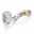 5.5" Power to the Flower Sherlock Hand Pipe
