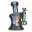 8" Metallic Terminator Finish Andromeda Bubbler